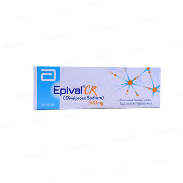 Picture of Epival Cr 500mg Tab 1x50s